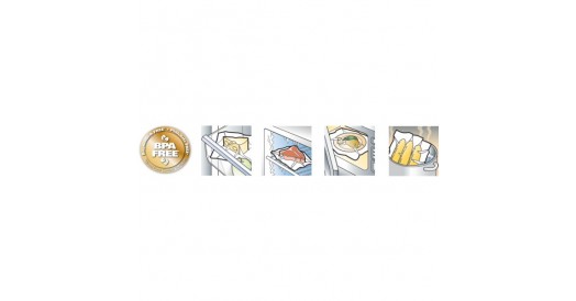 Wielorazowe worki do próżniowego pakowania żywności foodsaver FSBE4802X-01 - 36 szt. 20 x 29 cm