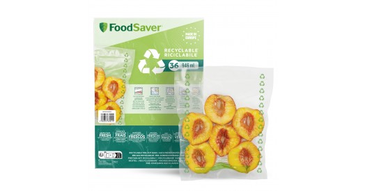 Wielorazowe worki do próżniowego pakowania żywności foodsaver FSBE4802X-01 - 36 szt. 20 x 29 cm