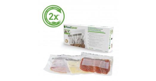 FoodSave Zapinane torebki próżniowe do świeżej żywności FVB016X