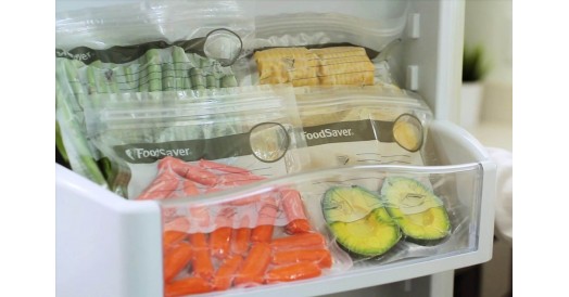 FoodSave Zapinane torebki próżniowe do świeżej żywności FVB016X