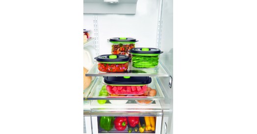 Zestaw 3 pojemników do przechowywania próżniowego FoodSaver Fresh 2.0, FFC026X - 0.7l + 1.2l + 1.9l