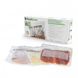 FoodSaver Zapinane torebki próżniowe do świeżej żywności FVB016X, 20 sztuk