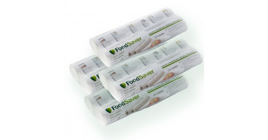 ZESTAW FOODSAVER FOLIA DO PAKOWANIA PRÓŻNIOWEGO 28 CM - 4 OPAKOWANIA