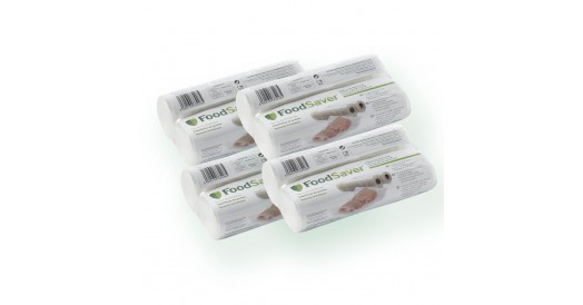 ZESTAW FOODSAVER FOLIA DO PAKOWANIA PRÓŻNIOWEGO 20 CM - 4 OPAKOWANIA