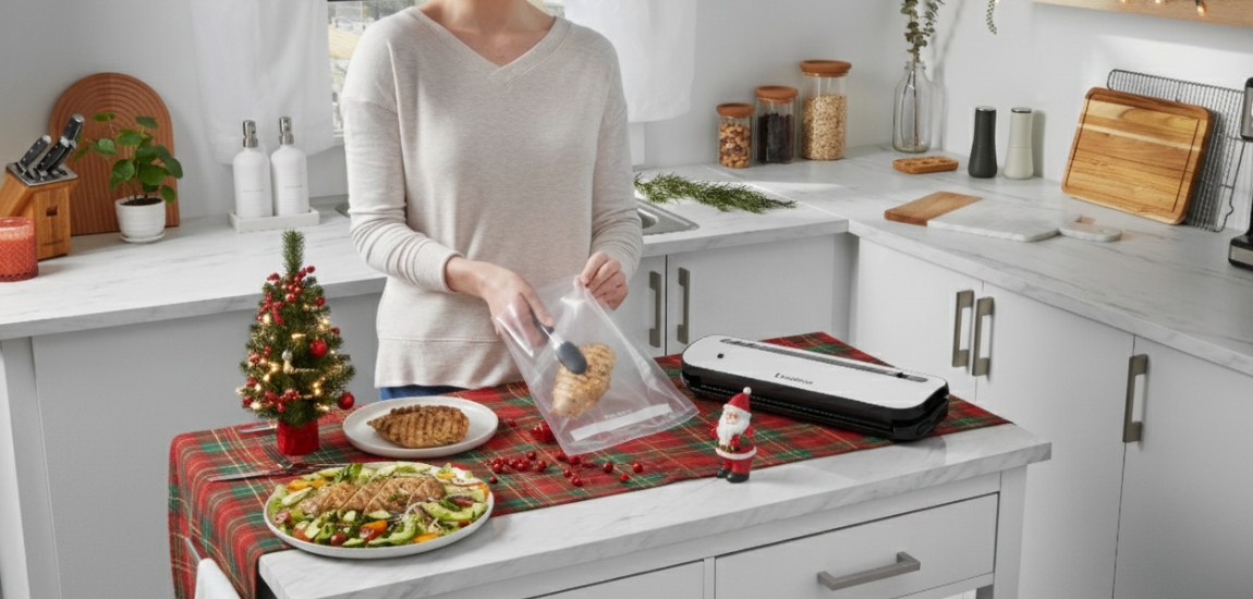 Pakowanie jedzenia z wigilii