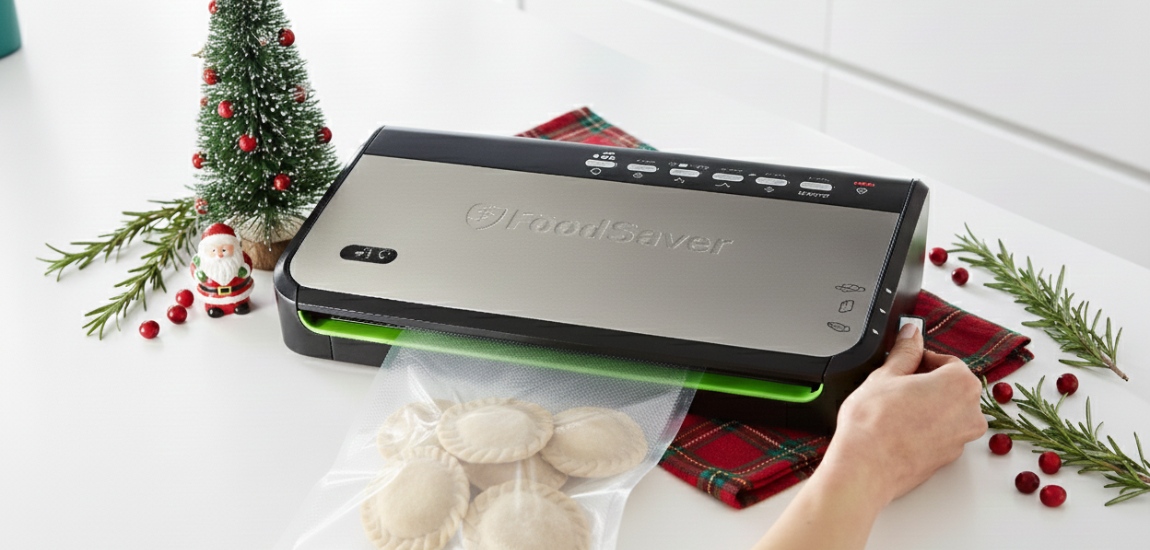 Pakowanie pierogów z FoodSaver