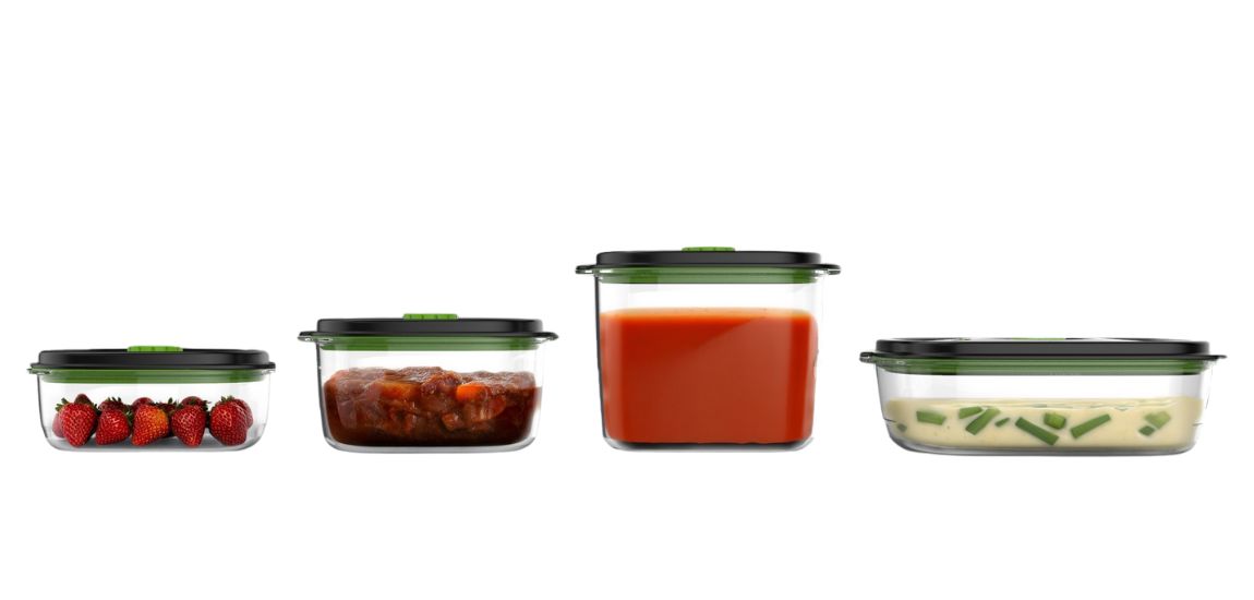 Mięso marynuje się w pojemniku próżniowym food-saver