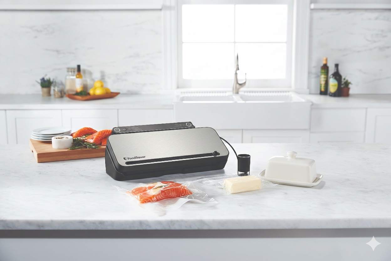 Zgrzewarka FoodSaver w akcji