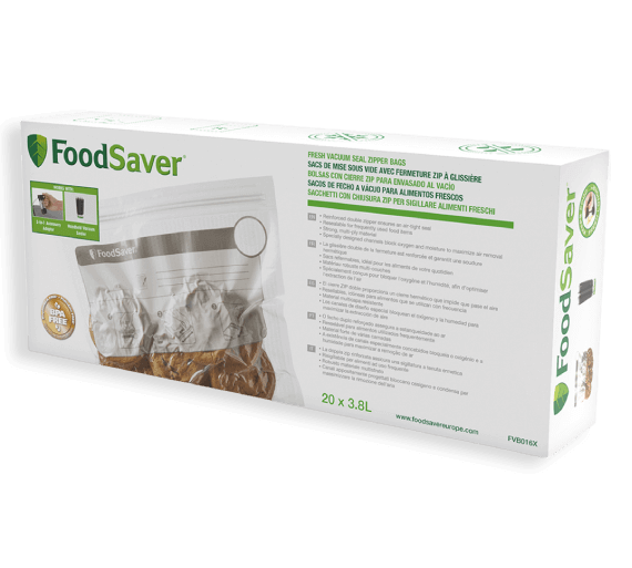Zapinane torebki próżniowe do świeżej żywności FoodSaver FVB016X